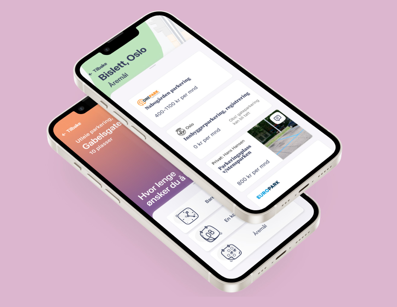 phones displaying pages