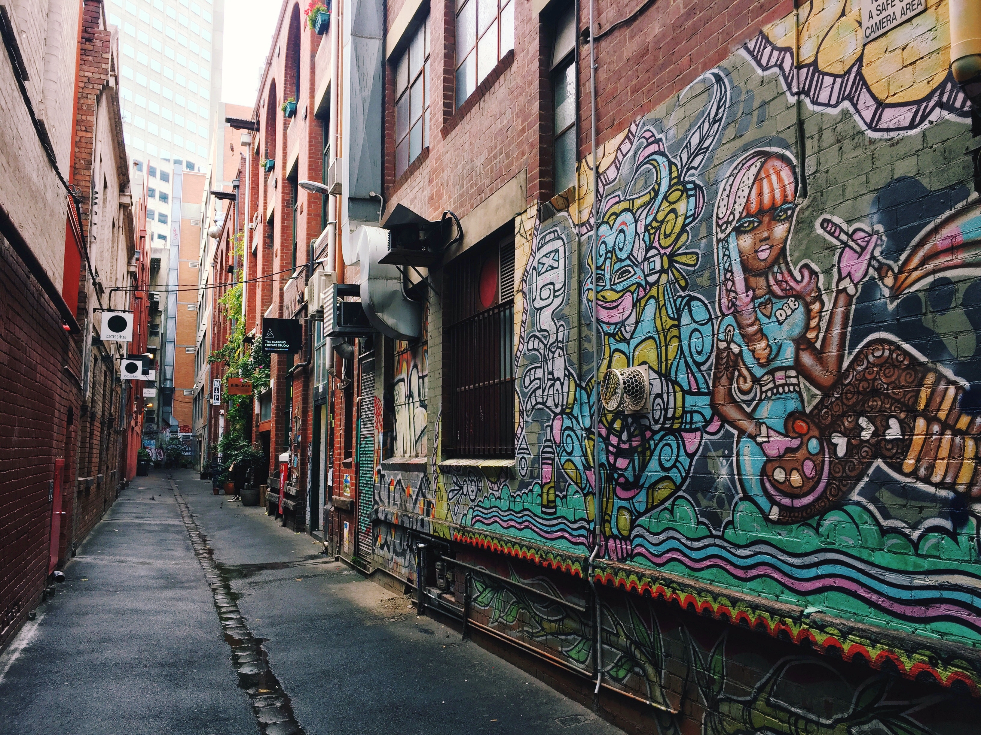 An iconic melbourne laneway